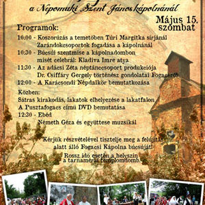 Fogacsi búcsú 2010