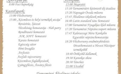 Tarnaméra Falunap 2011.