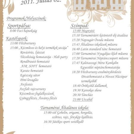 Tarnaméra Falunap 2011.