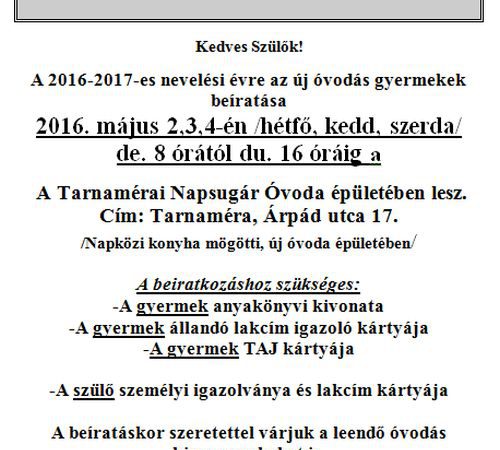 Értesítés