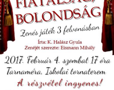 Fiatalság, bolondság – Meghívó