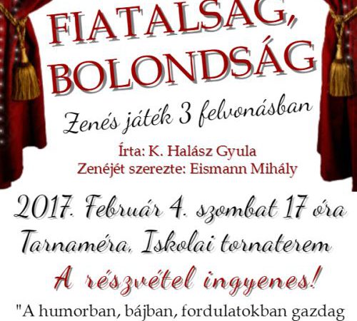 Fiatalság, bolondság – Meghívó