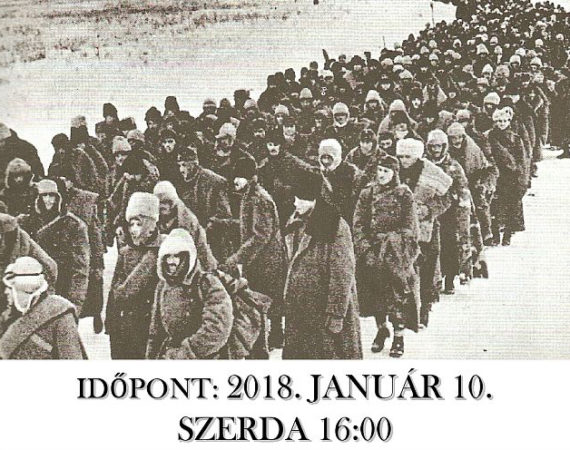 Meghívó megemlékezésre 2018.január 10.
