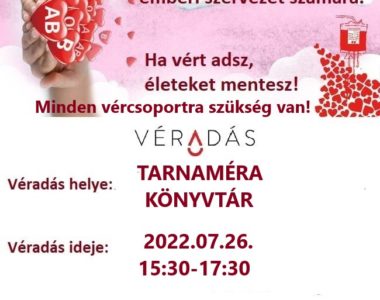 Véradás 07.26